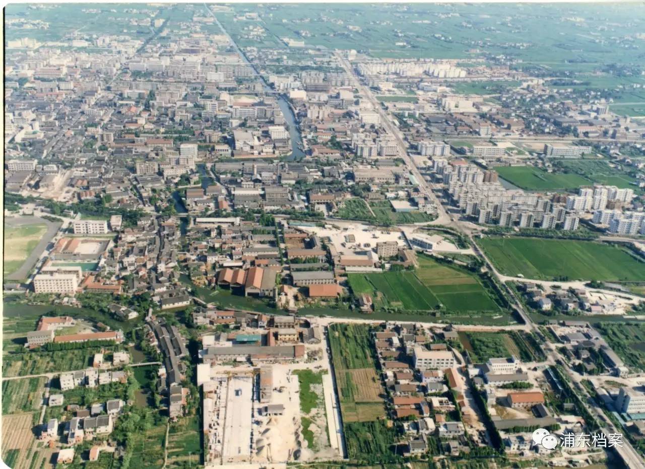 川沙15年的变化,十年前的川沙镇