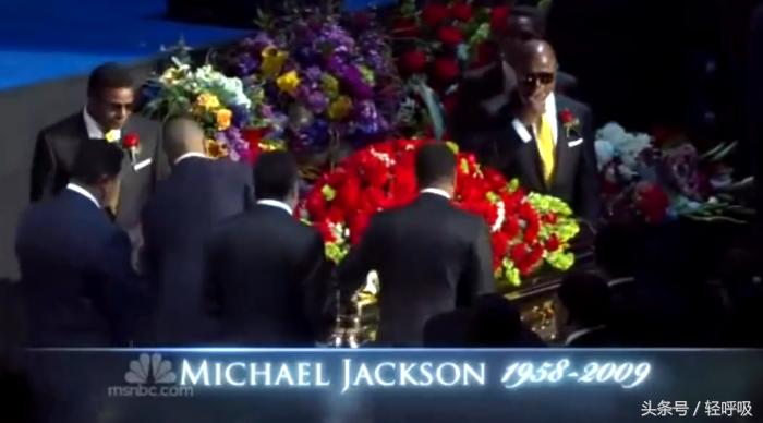 迈克尔杰克逊葬礼场面有多牛,迈克尔杰克逊葬礼50个震撼场面图