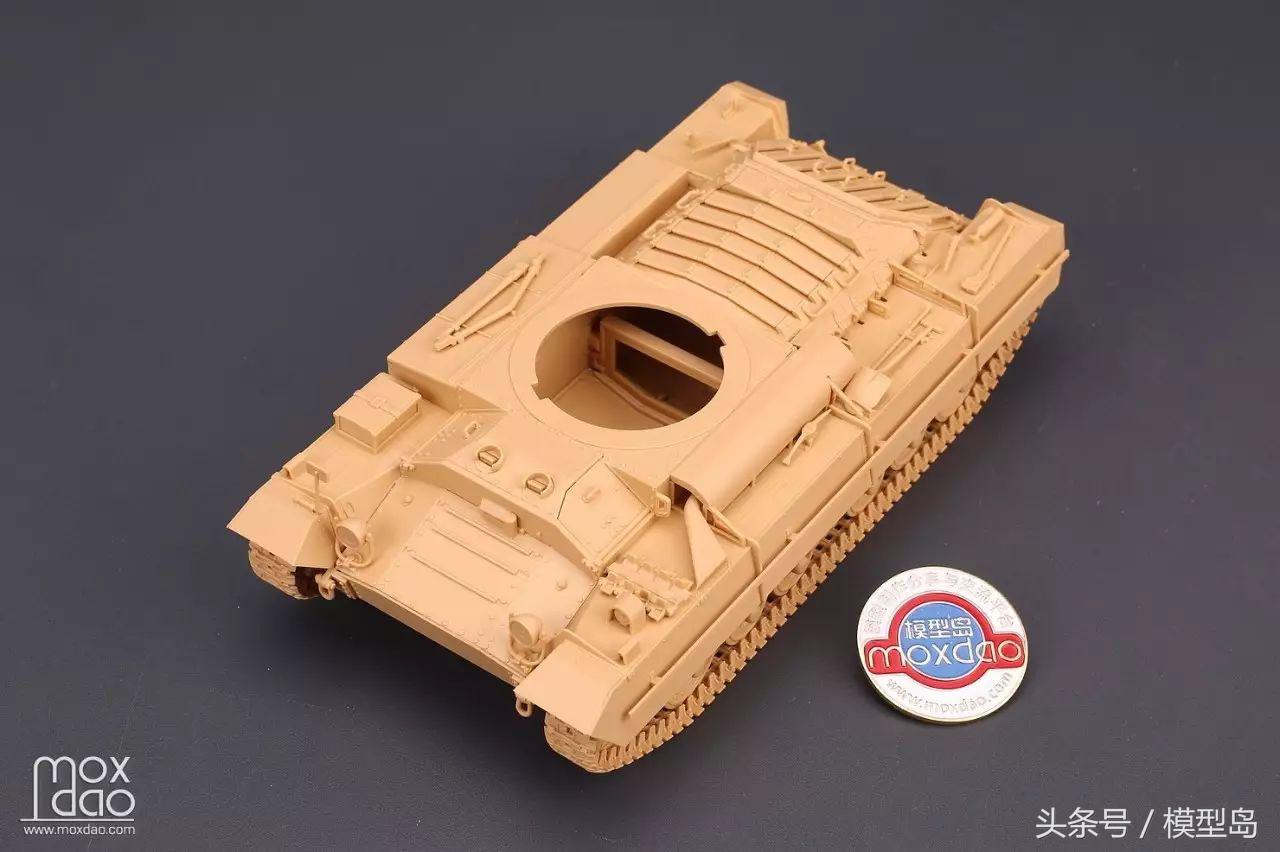 田宫新品35352圣瓦伦丁战车｜板件评测