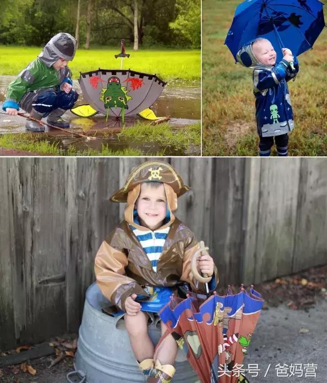 可爱儿童雨伞雨衣推荐,儿童雨伞雨鞋