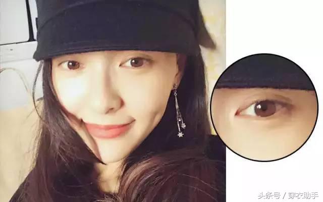 唐嫣没戴美瞳,唐嫣戴美瞳和没戴美瞳的对比照