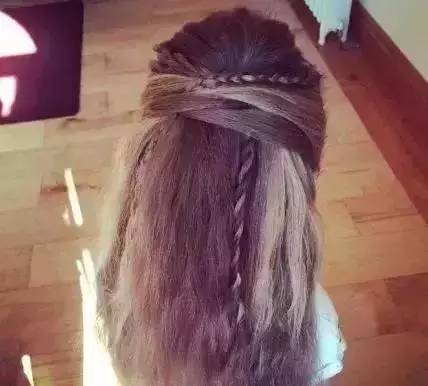 宝妈儿童编发之个性马尾辫编法,超级简单的儿童编发