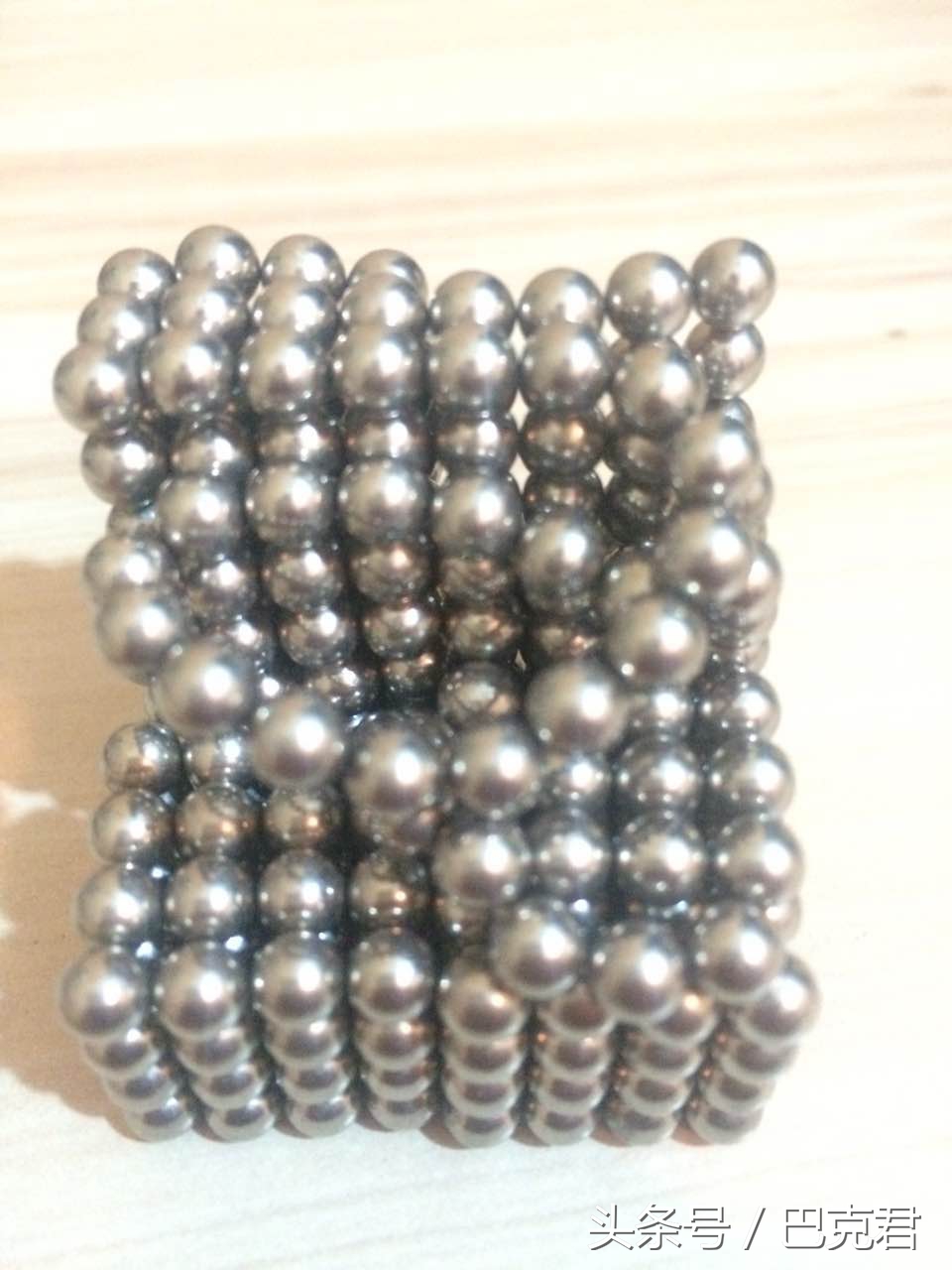 364颗巴克球拼在一起有多大