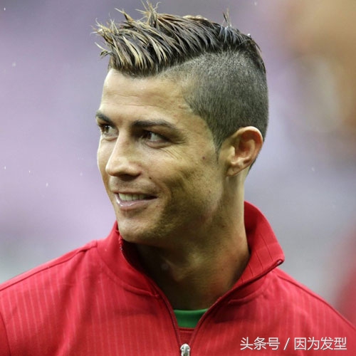 克里斯蒂亚诺罗纳尔多发型,克里斯蒂的发型