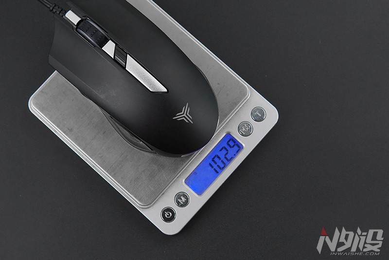 狼派at405游戏鼠标,狼派鼠标拆解