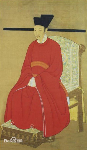 宋代皇帝画像,宋代帝王像真品