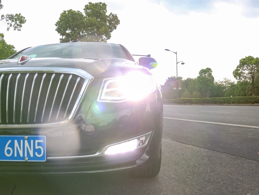 气场十足新一代红旗h7实车图流出,红旗h7感受