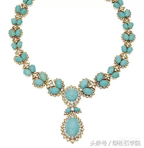 绿松石高端饰品,最美的绿松石首饰