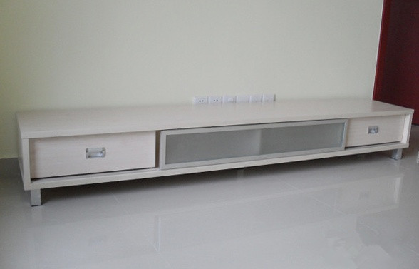 木工现场做的电视柜地柜高度,木工电视柜的最佳尺寸