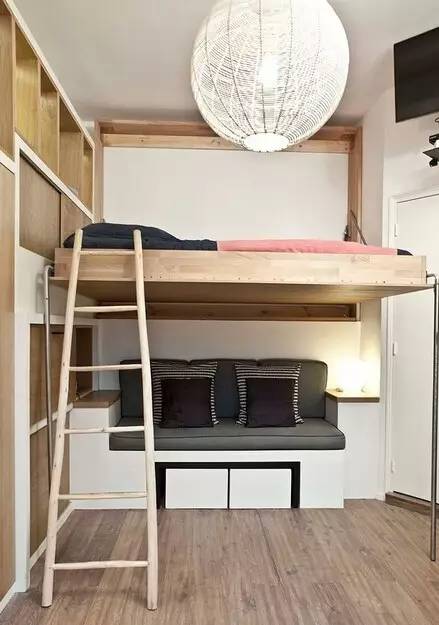 看到这么多的隐形床，头一次知道原来隐形床还可以这样设计