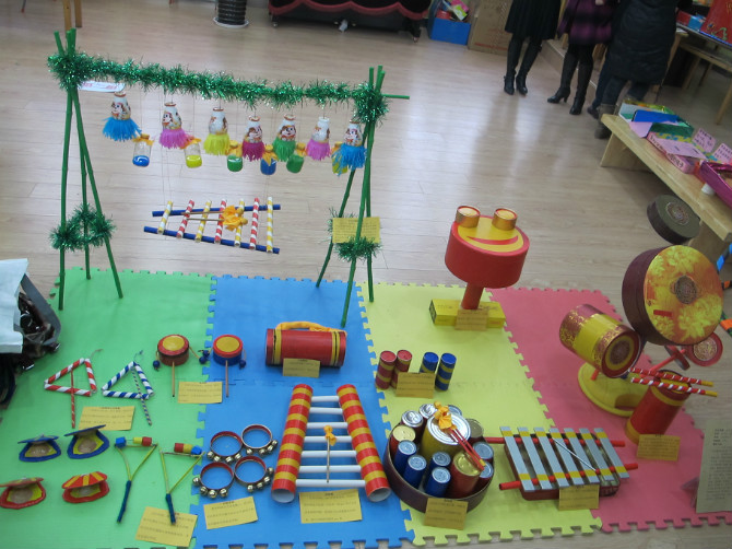 幼儿园自制显微镜玩具怎么做,幼儿园户外pvc管子自制玩具器械