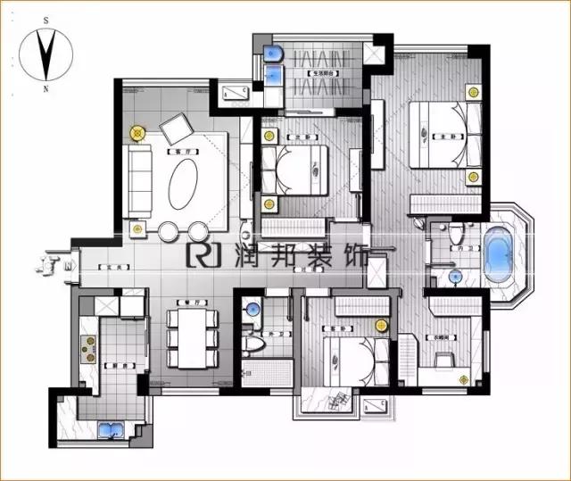 奥林匹克花园装修效果图,奥林匹克花园四期装修设计