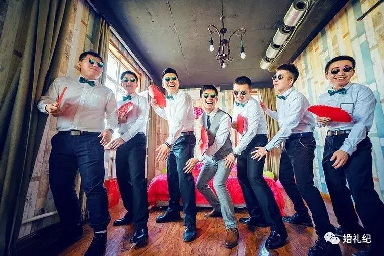 第一次当伴郎怎么做到照顾全局,第一次当伴郎变装