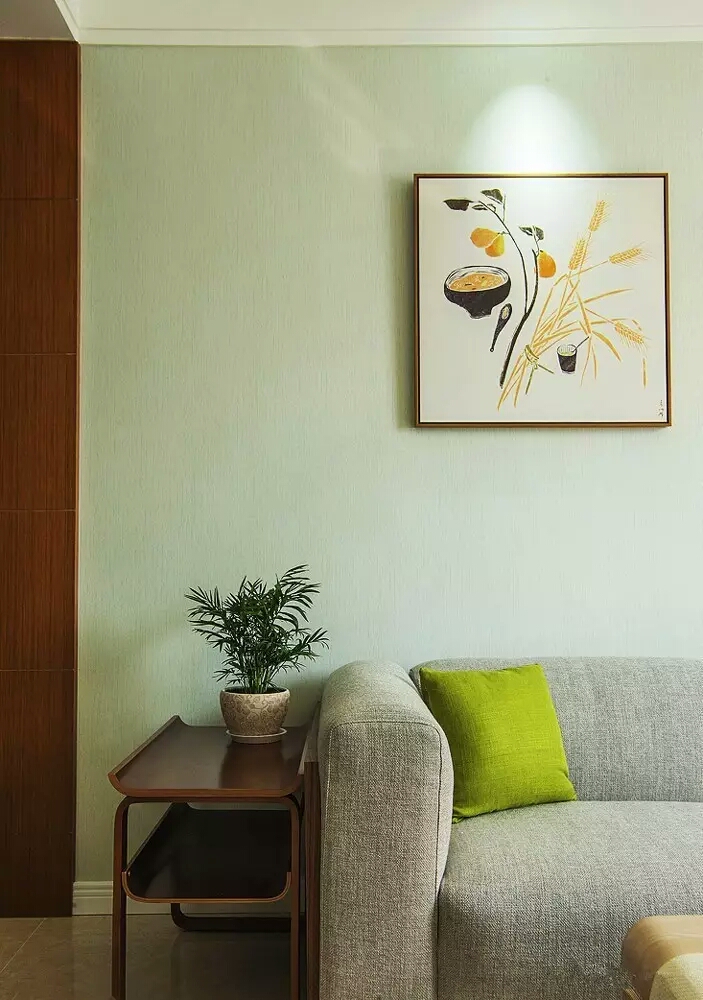 北欧宜家风格吊顶效果图 (北欧简约风格灯池)