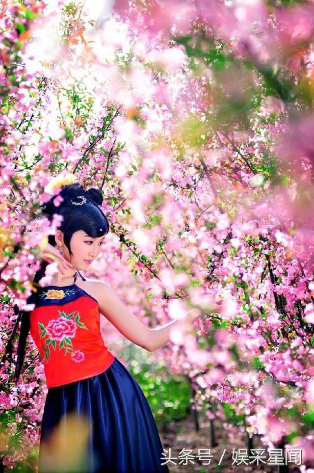 《桃园春色》作吟诗：大诗人滕远渊，千古名流之作