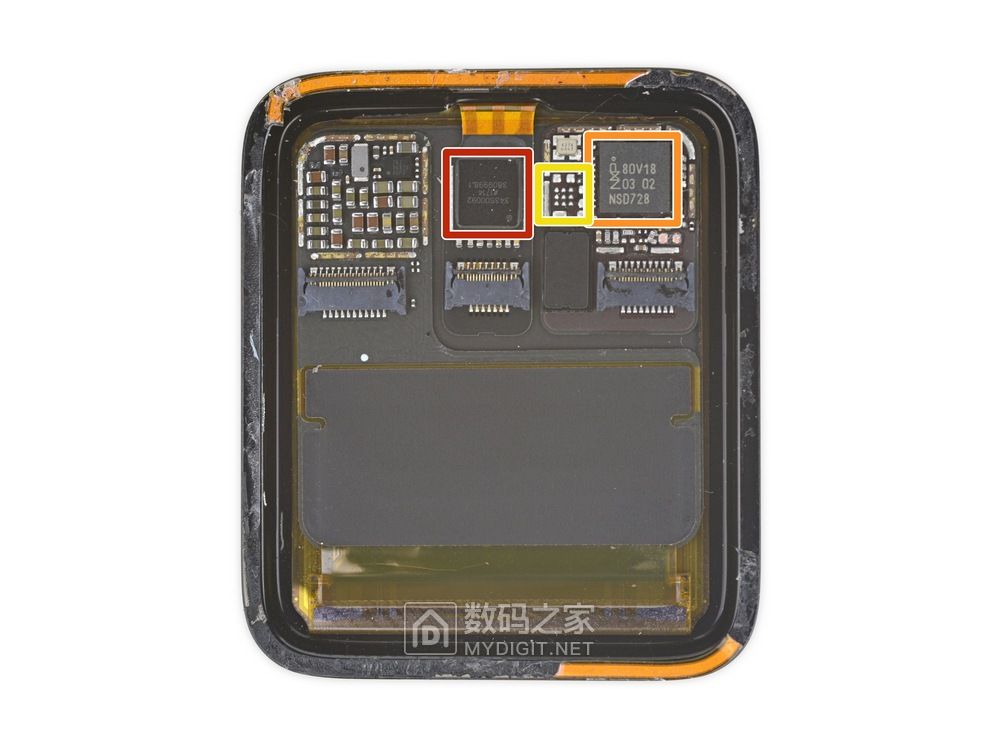 applewatchseries3拆机,applewatch3gps版拆解