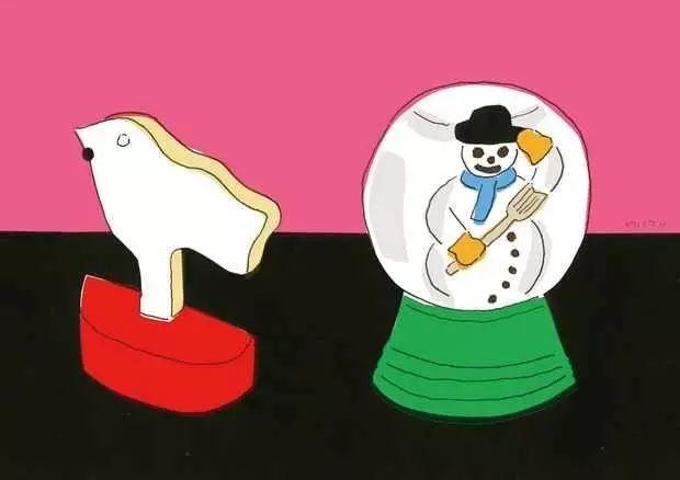 他被吐槽只有小学生的水平,却照样成为村上春树最爱的插画家