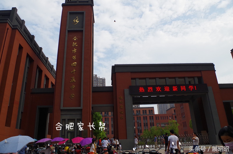 庐阳中学和四十五中橡树湾,合肥四十五中橡树湾校区中考成绩