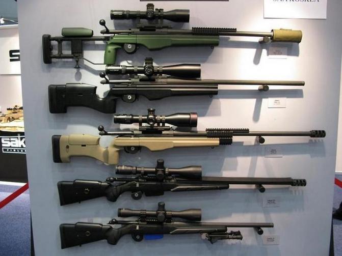 狙击步枪排名,德国sg3黑鹰