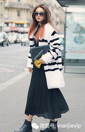 韩国夏季长裙搭配图 (韩版长裙穿搭)