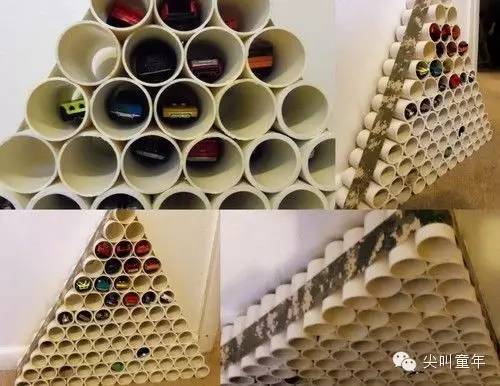 又省个几万！这些塑管改造的高大上玩具和家具技能get！