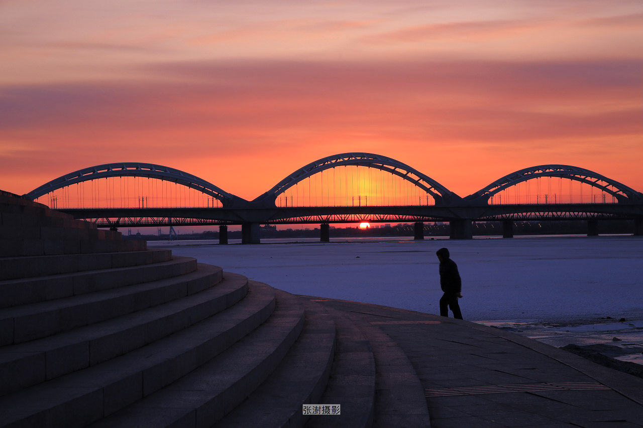 松花江水域春融期,松花江水域春融
