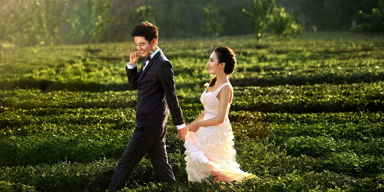 婚纱照风格推荐唯美韩式,婚纱照风格欧式