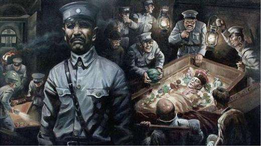 慈禧被取夜明珠当场腐烂,慈禧口里的夜明珠被谁盗了