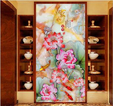 uv打印机瓷砖背景墙,亚克力uv背景墙效果图