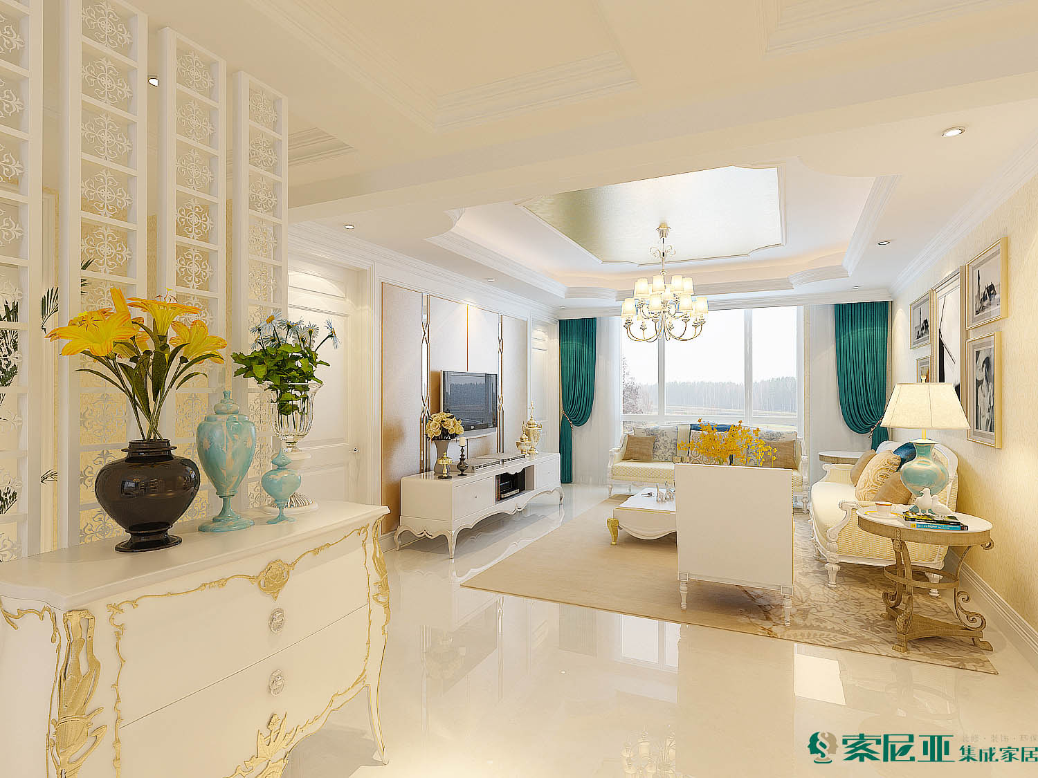 简欧轻奢风格装修小户型,简欧风格装修小平米