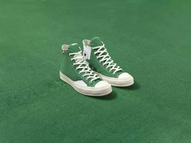 我的天,匡威居然把球衣裁开做了鞋面!