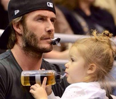 虎父无犬女有道理吗,小七贝克汉姆足球训练