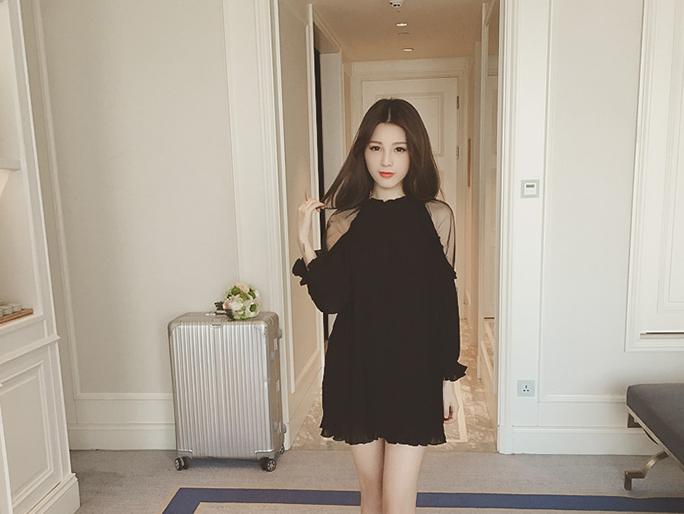 连衣裙大码宽松不收腰,大码冬季慵懒感连衣裙