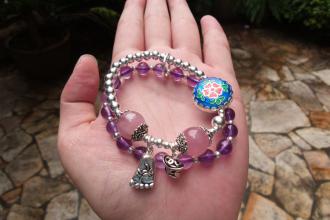 爱情珠宝首饰,粉晶爱情石