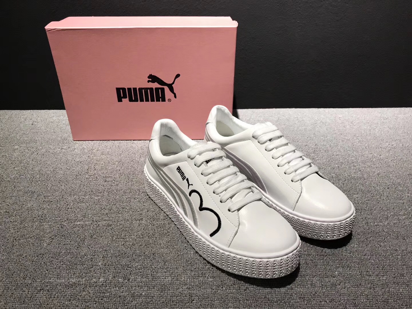 puma彪马女鞋蕾哈娜粉,puma彪马蕾哈娜松糕