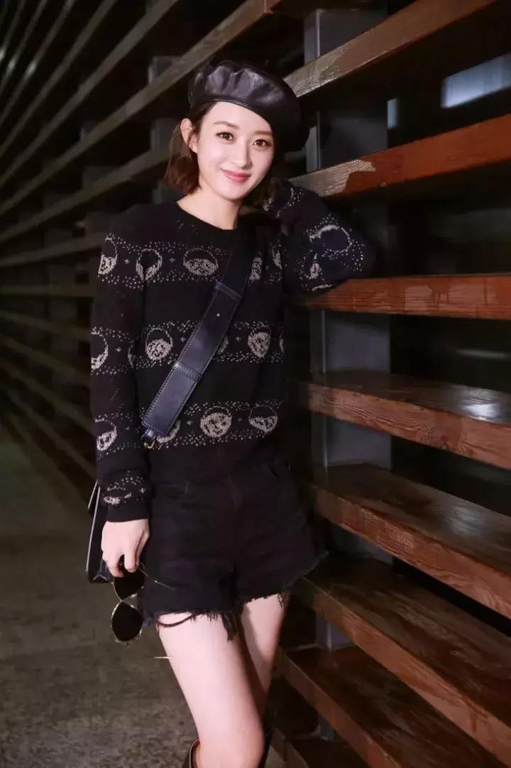 赵丽颖时尚测评,赵丽颖时尚感赶超杨幂