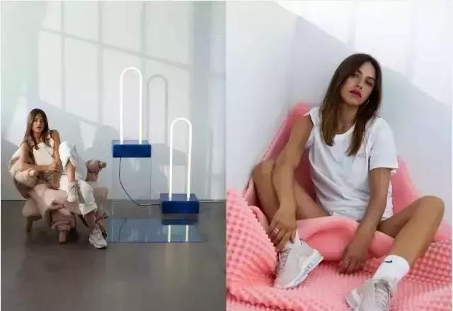 bellahadid运动穿搭,bellahadid同款运动小白鞋