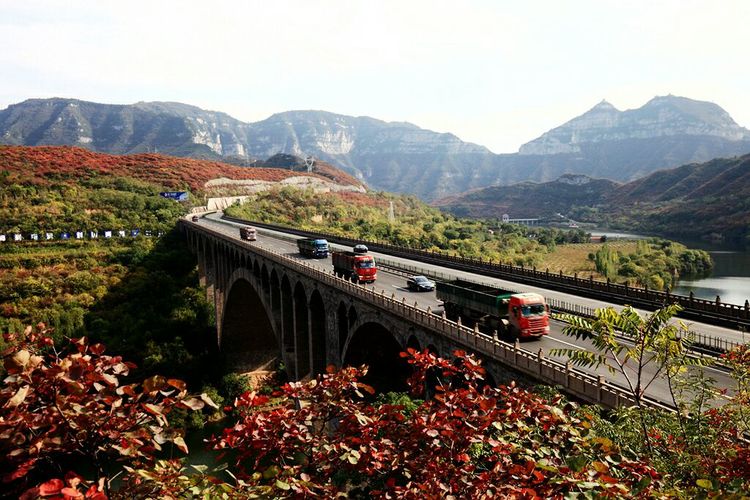 秋韵流过的晋城红