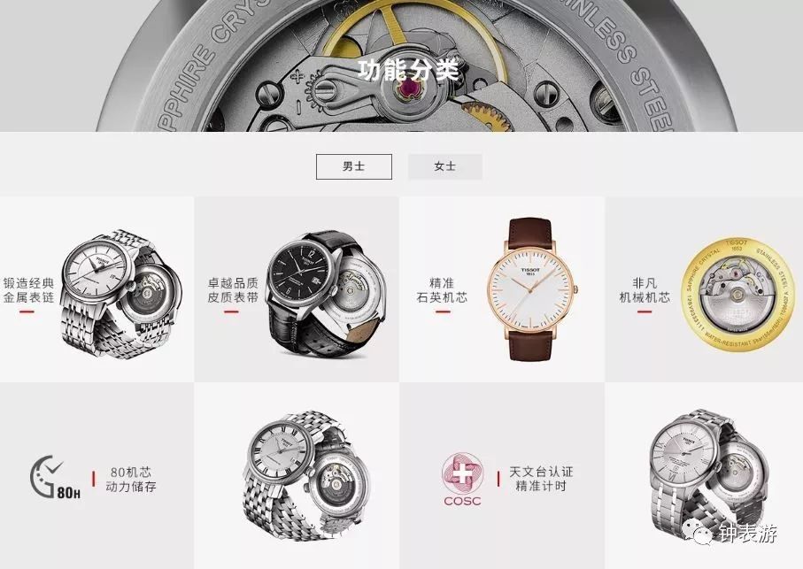 从此在天猫放心买天梭表，以及其他若干瑞士名表