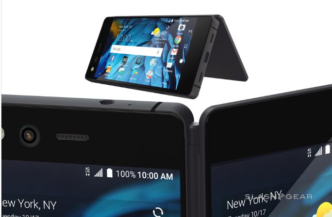 中兴AxonM折叠屏手机发布，网友：原来两块屏幕合起来就是折叠屏