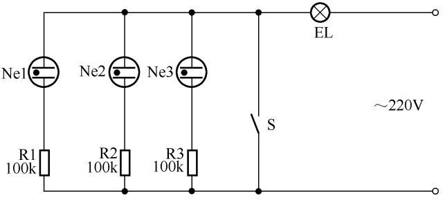 常见的照明控制原理图老电工珍藏,照明基本线路的原理图