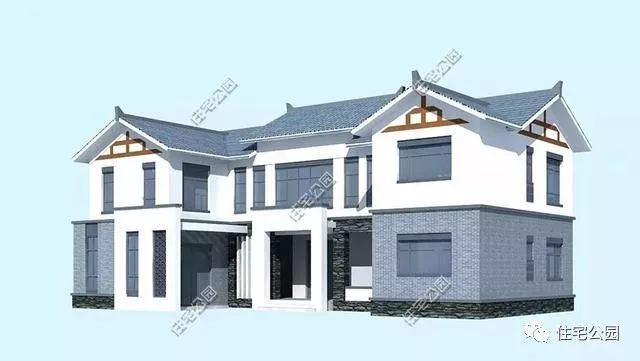 中国真实农村现代别墅,成都农村中式别墅建造