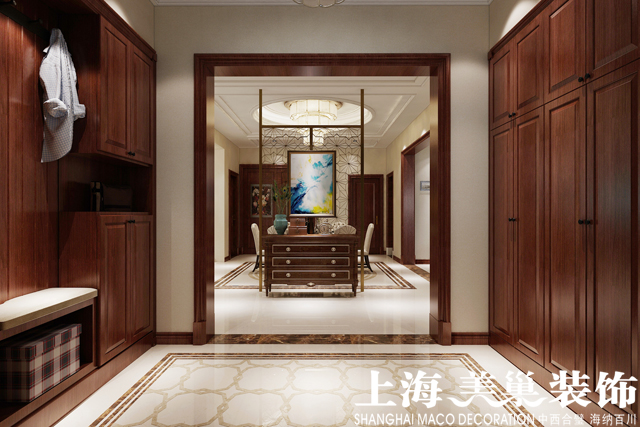 美巢装饰法式效果图,美巢装饰实景图美式风格