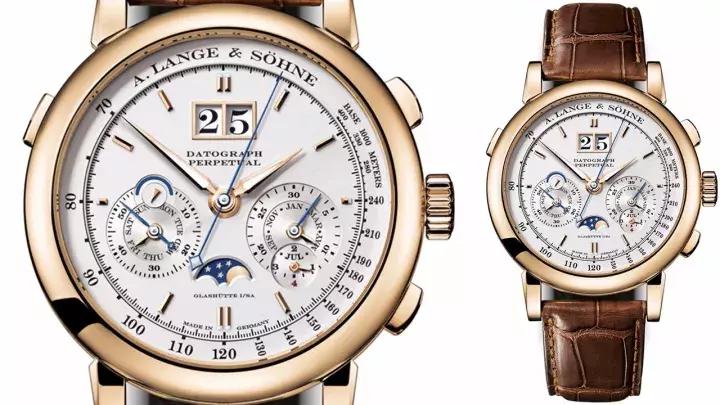 最便宜的万年历手表,最贵的计时表机械表