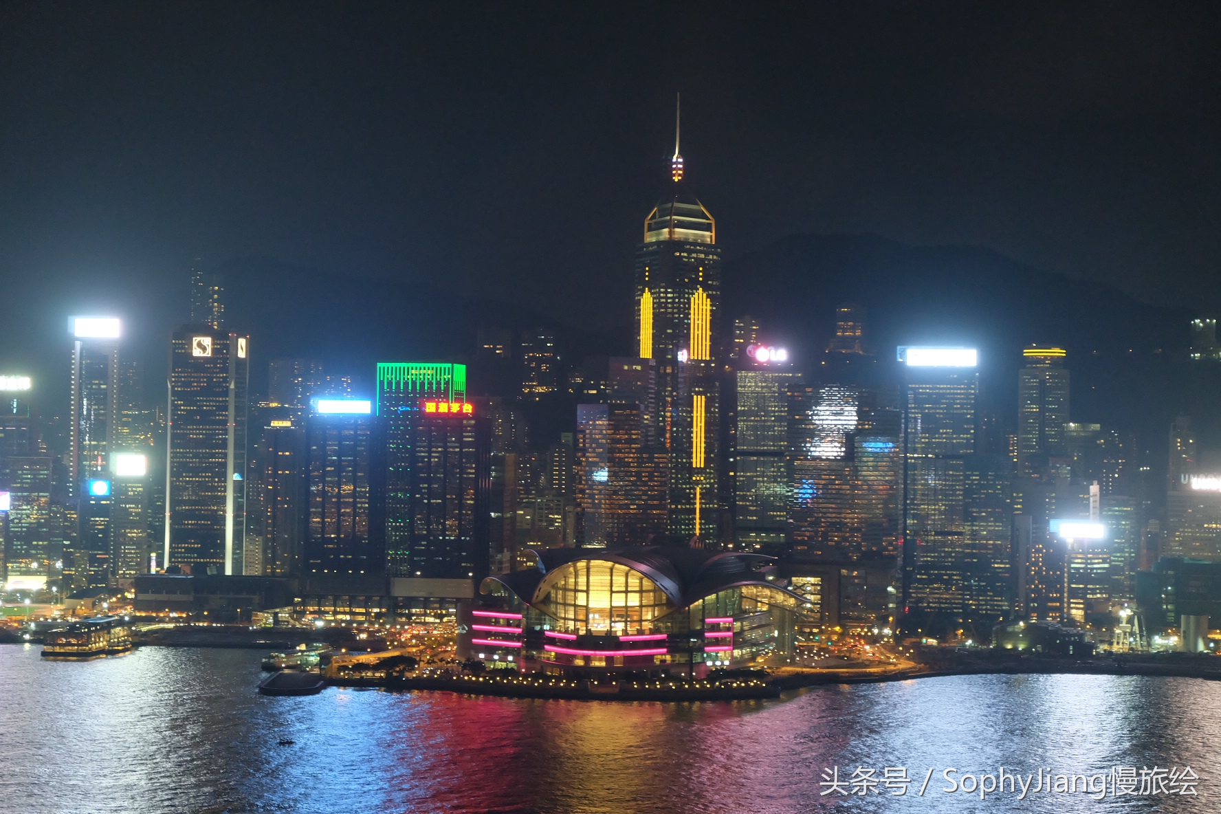 东方之珠维多利亚港夜景,维多利亚港夜景无尽空虚beyond