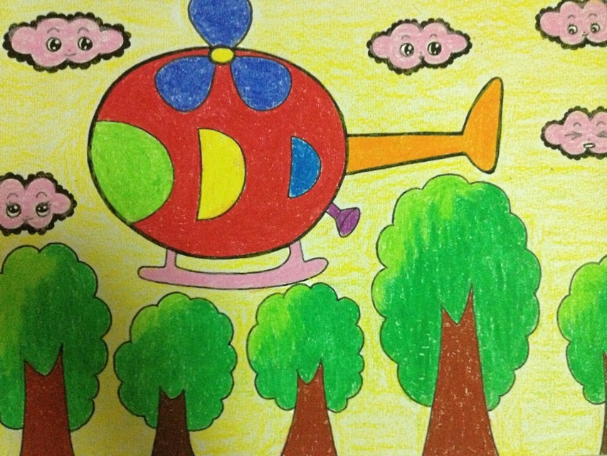 适合幼儿园小朋友画的趣味美术,儿童画创意画8-10岁马克笔画教学