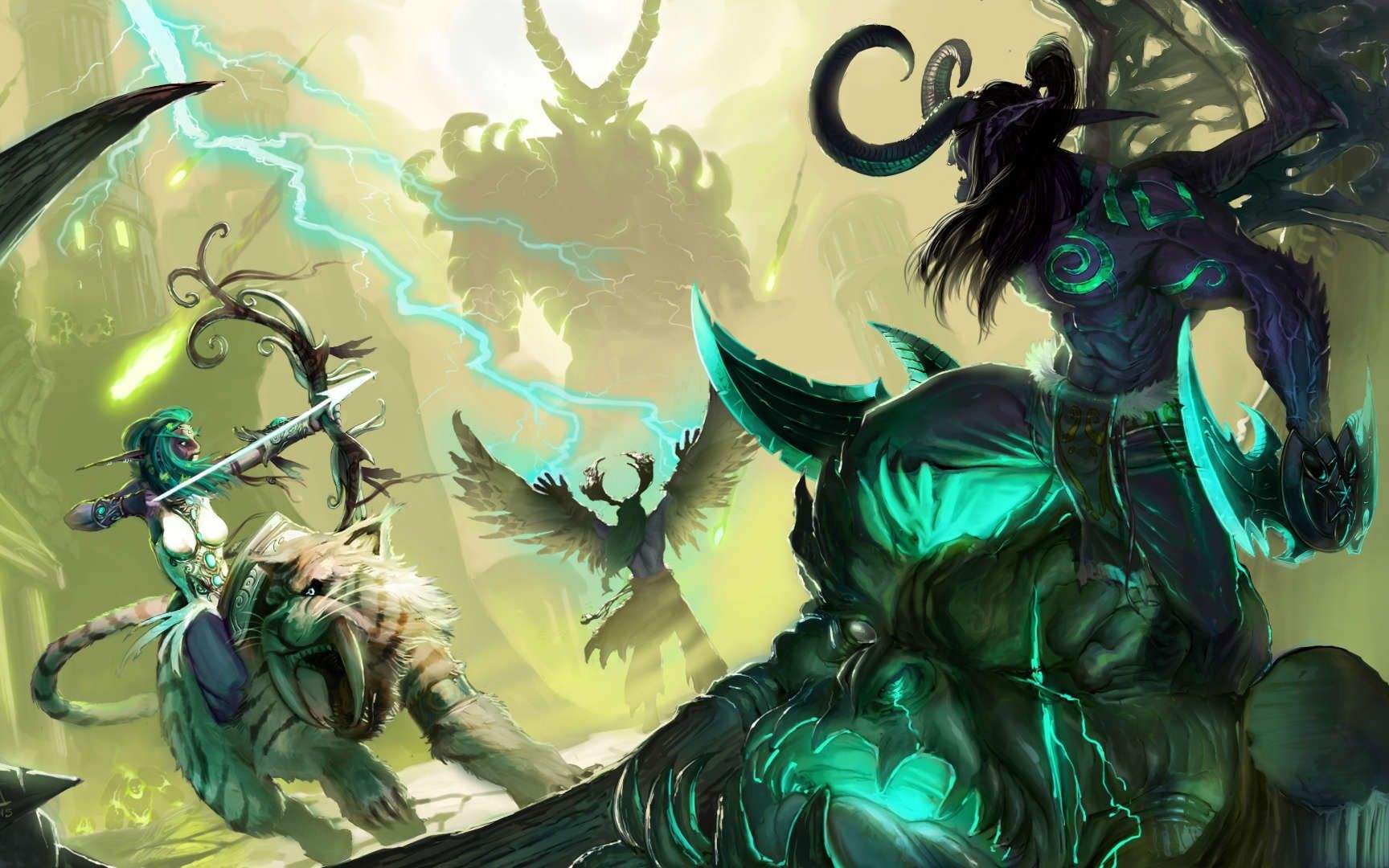 魔兽世界各地图介绍,魔兽世界的地图有多大