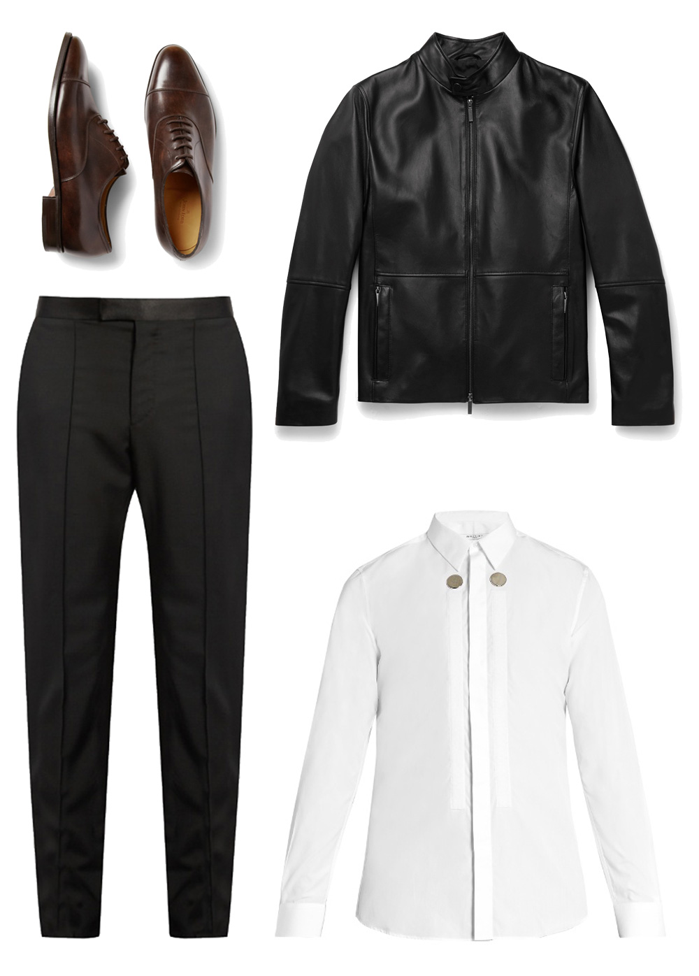 pubg发光的皮夹克怎么搭配,gq青少年休闲套装