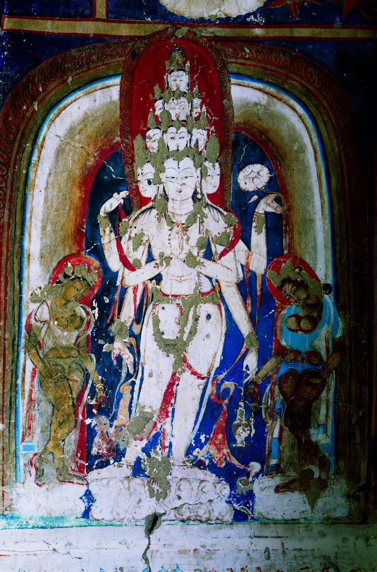 秦汉壁画风格,藏山壁画