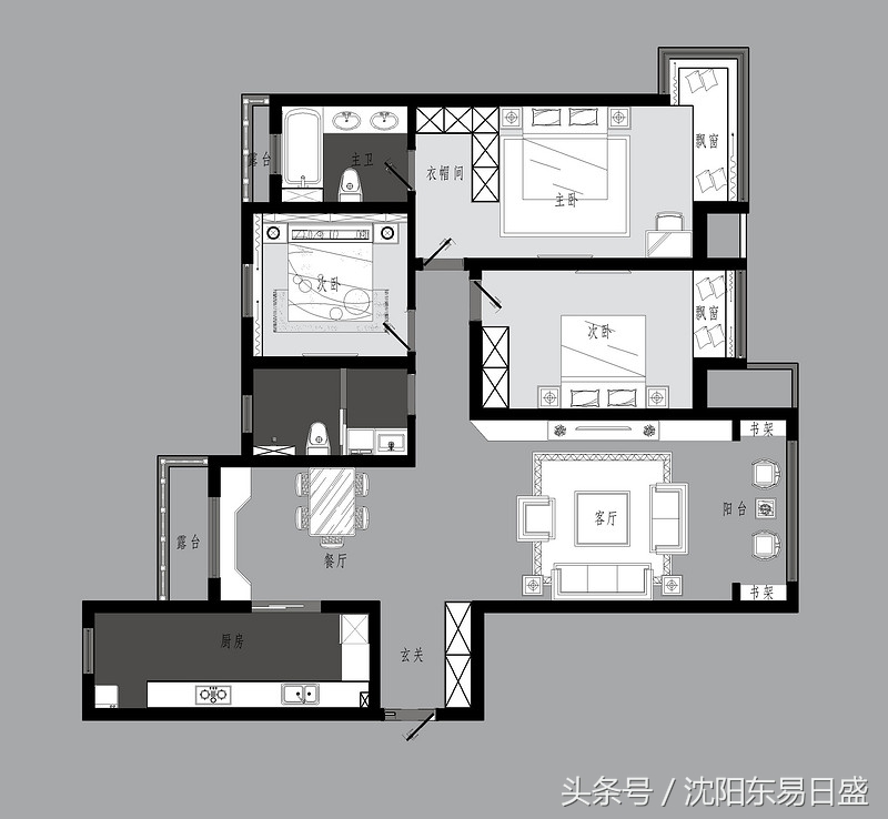 新世界尚景几梯几户,尚景新世界224户型改造